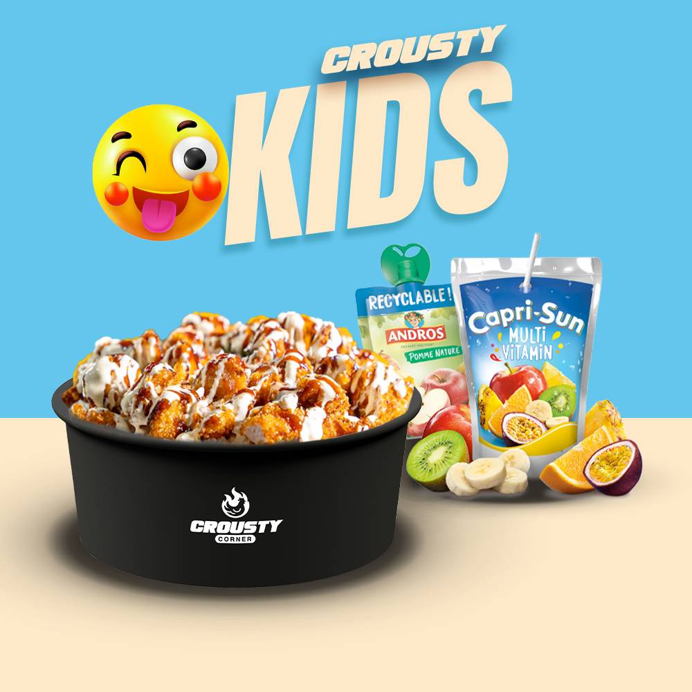 MENU CROUSTY KIDS ❤️🍭