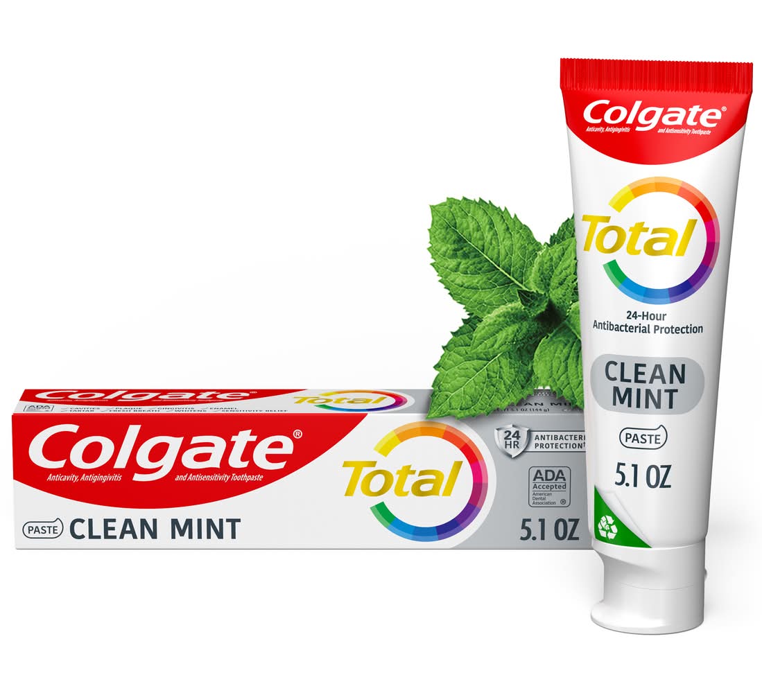 Colgate Total Paste Clean Mint Toothpaste (5.1 oz)
