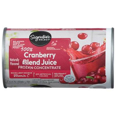 Signature Select 100% Frozen Cranberry Blend Concentate Juice (12 fl oz)