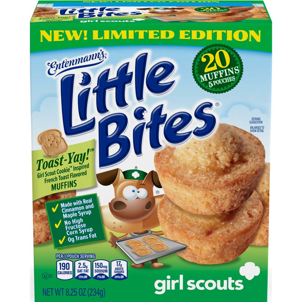 Entenmann's Little Bites Girl Scouts Toast Yay Muffins (cinnamon-maple)