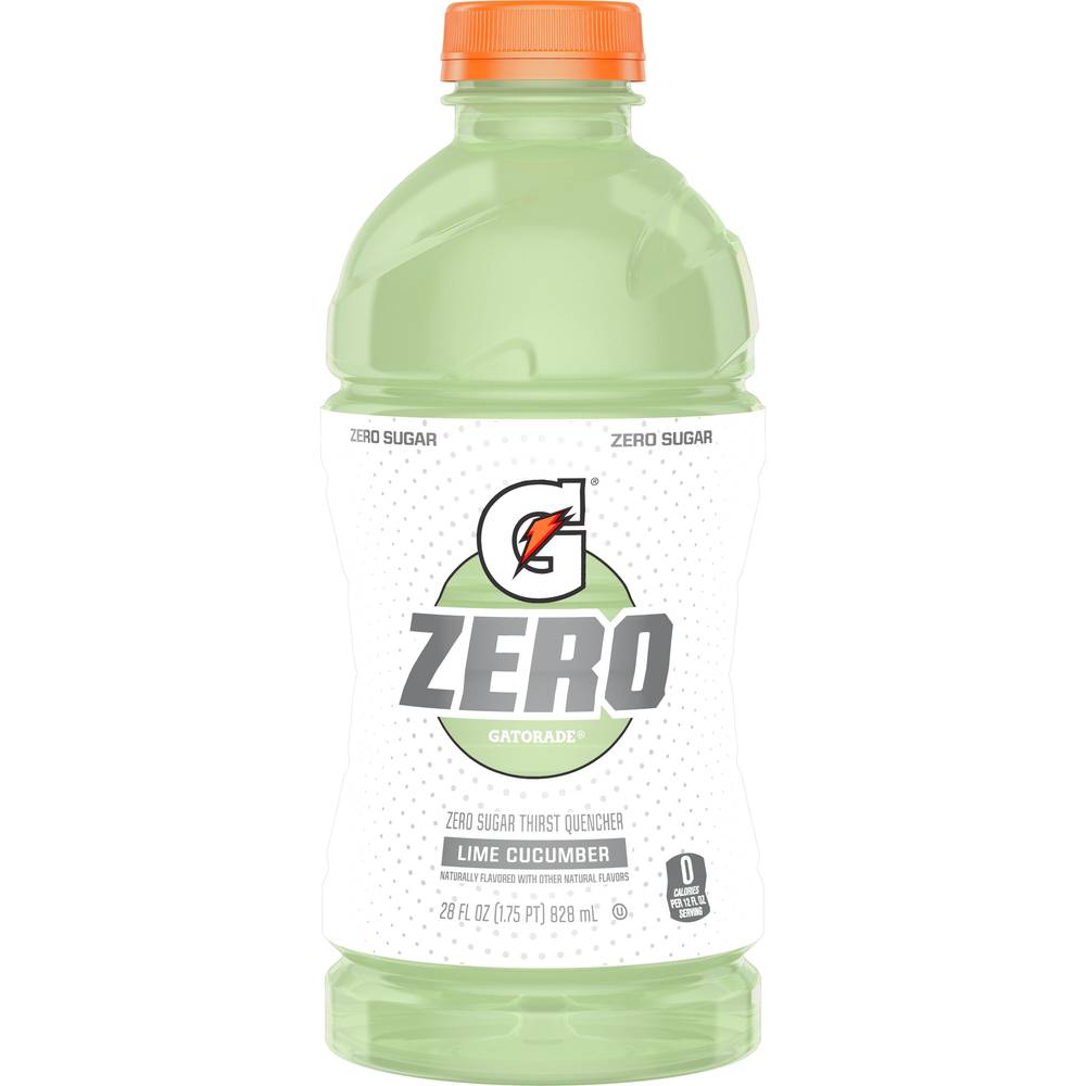 Gatorade Zero Sugar Thirst Quencher Sports Drink (28 fl oz) (lime cucumber )