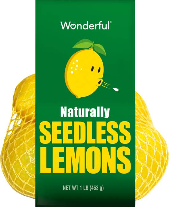 Wonderful Naturally Seedless Lemons