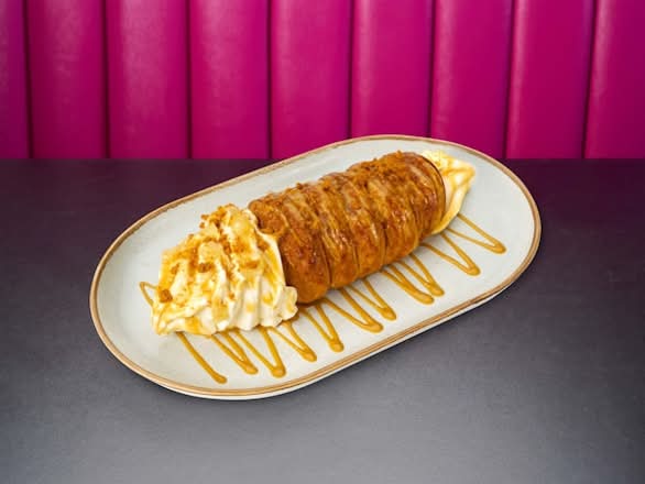 Apple Strudel Chimney Cake