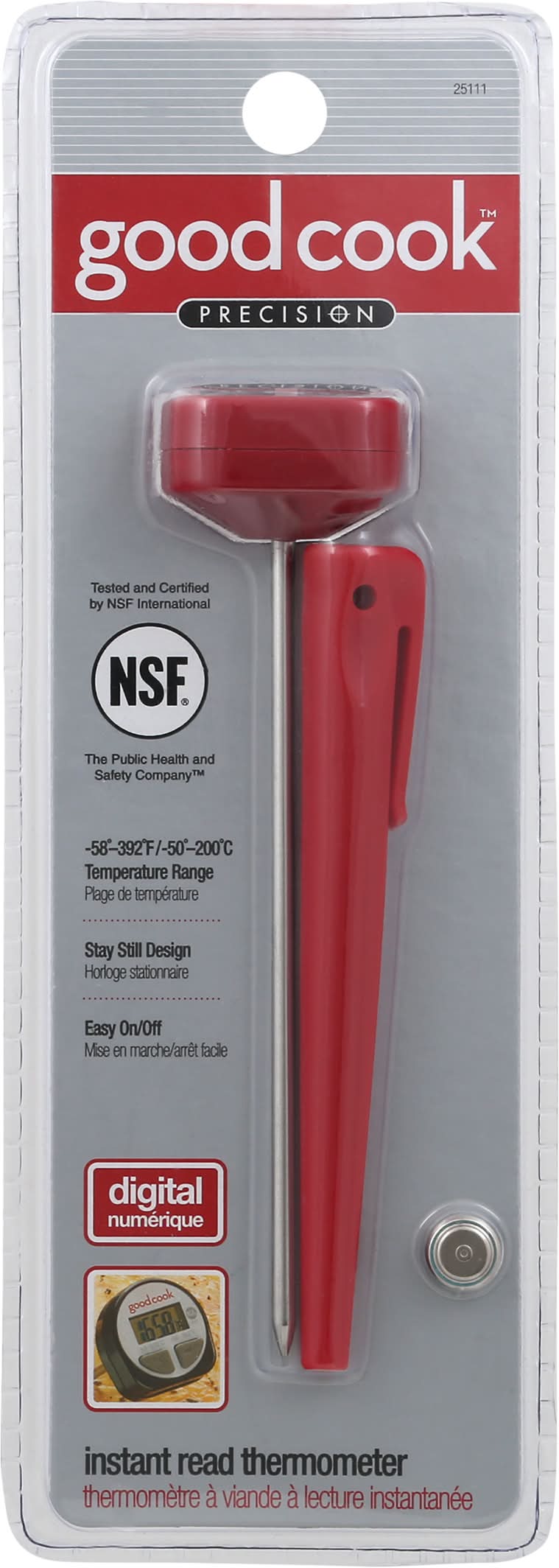 GoodCook Instant Read Digital Thermometer
