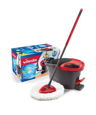 Vileda Easy Wring Spin Mop & Bucket System