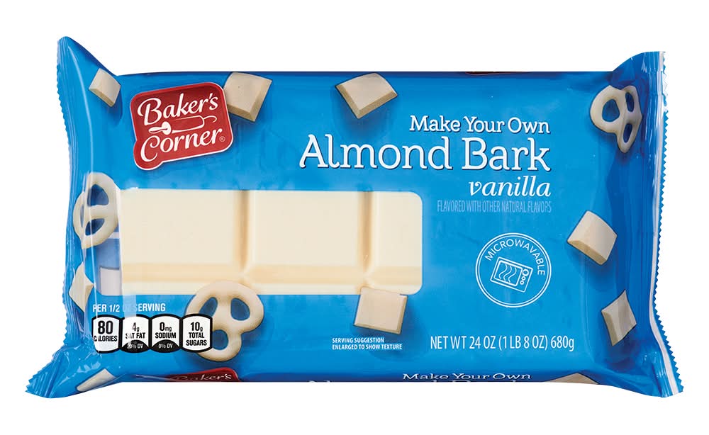 Baker's Corner Almond Bark, Vanilla (24 oz)