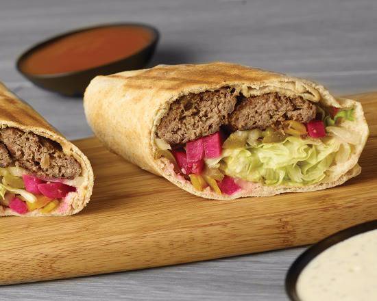 Large Chargrill BBQ Beef Kebab Wrap