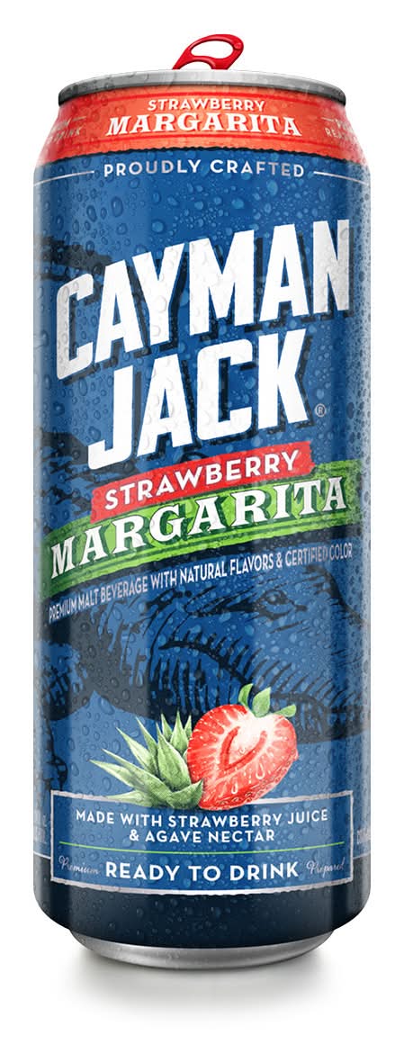 Cayman Jack Strawberry Margarita Drink (24 fl oz)