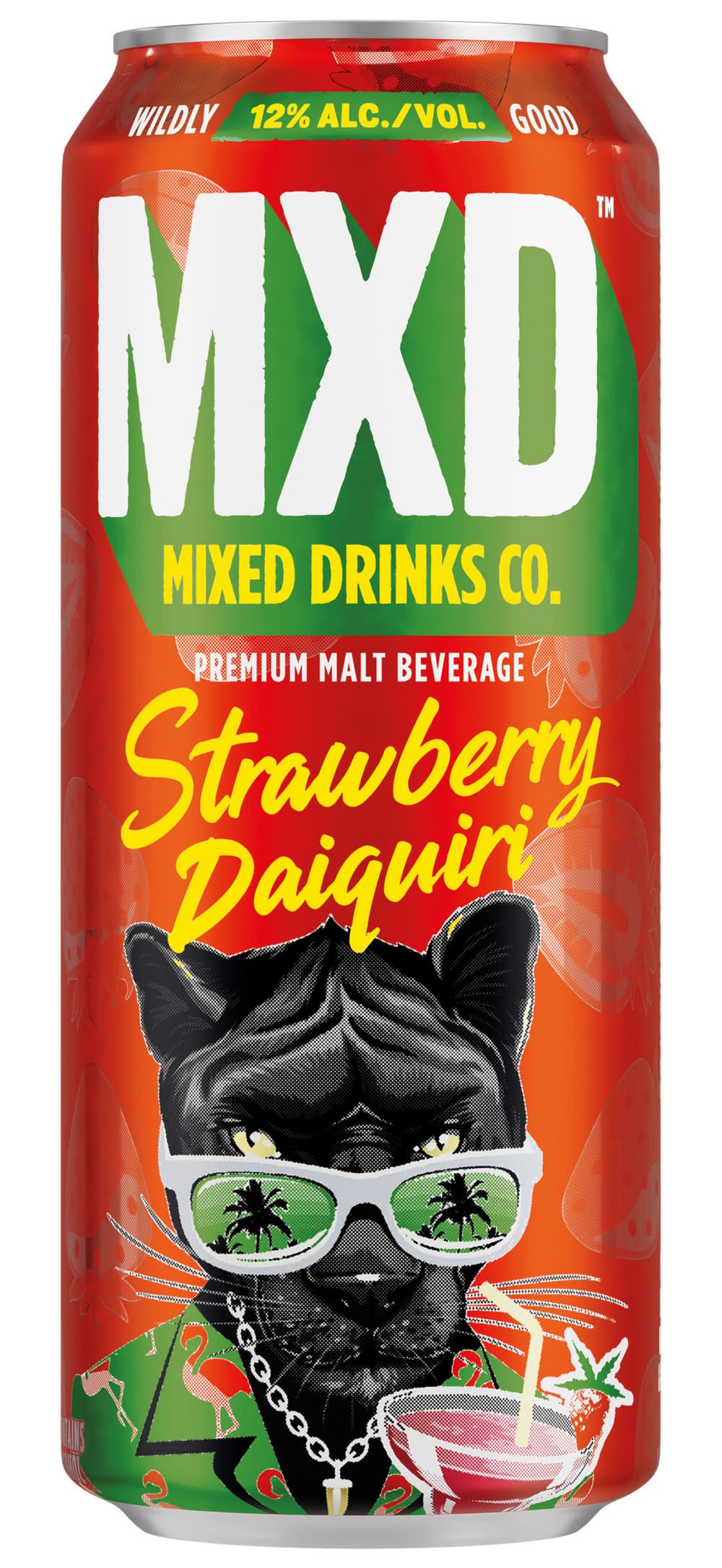 MXD Drinks Co. Strawberry Daiquiri Pre-Mixed Cocktail (16 fl oz
