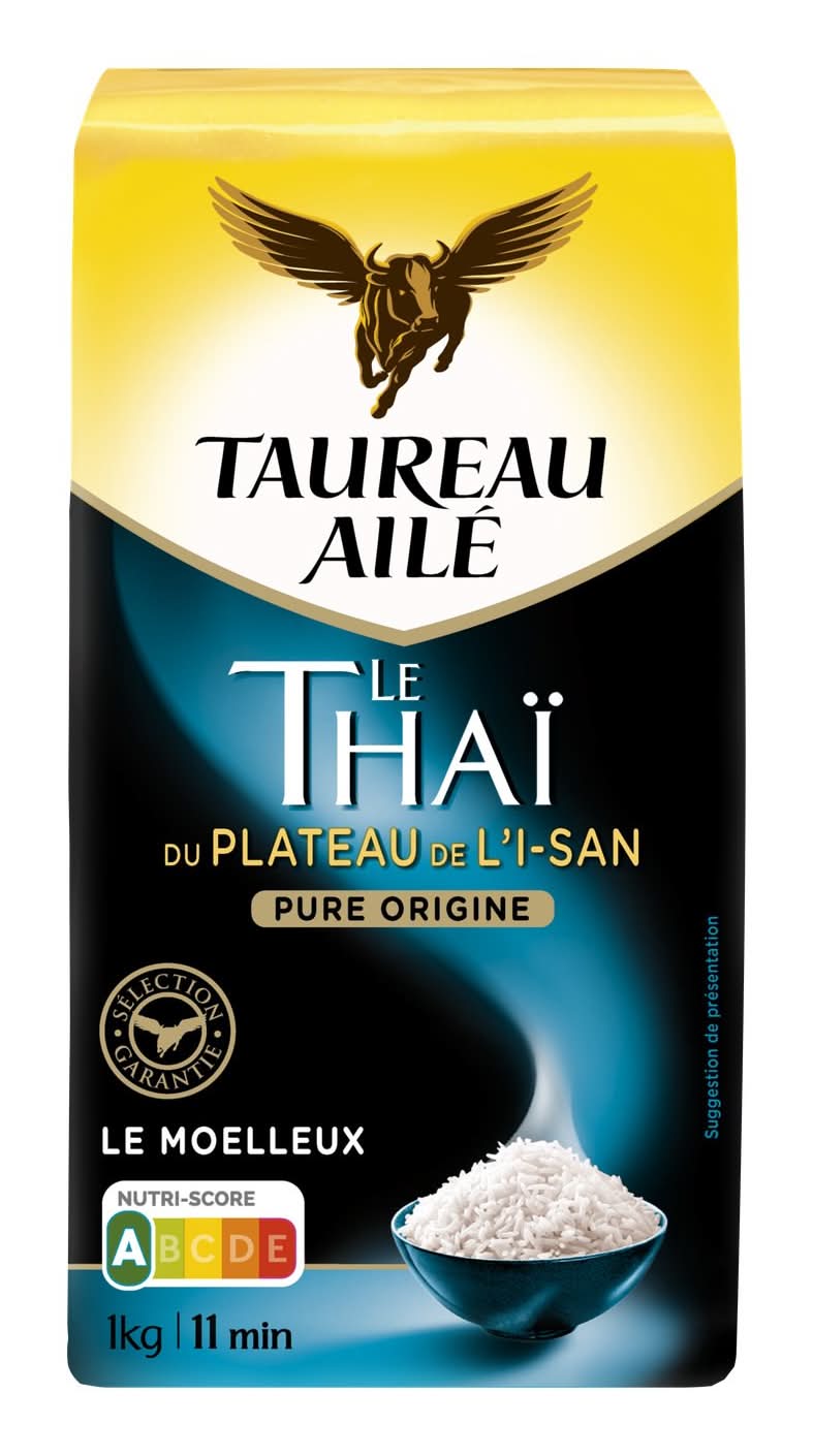Taureau Ailé - Le riz thaï du plateau de l'i-san pure origine (1kg)