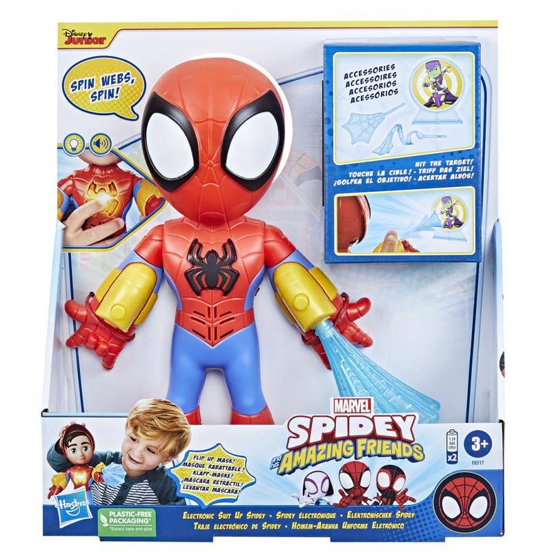 Hasbro traje electrónico de spidey