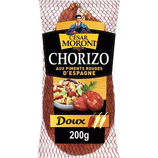 César Moroni - Chorizo doux supérieur pur porc