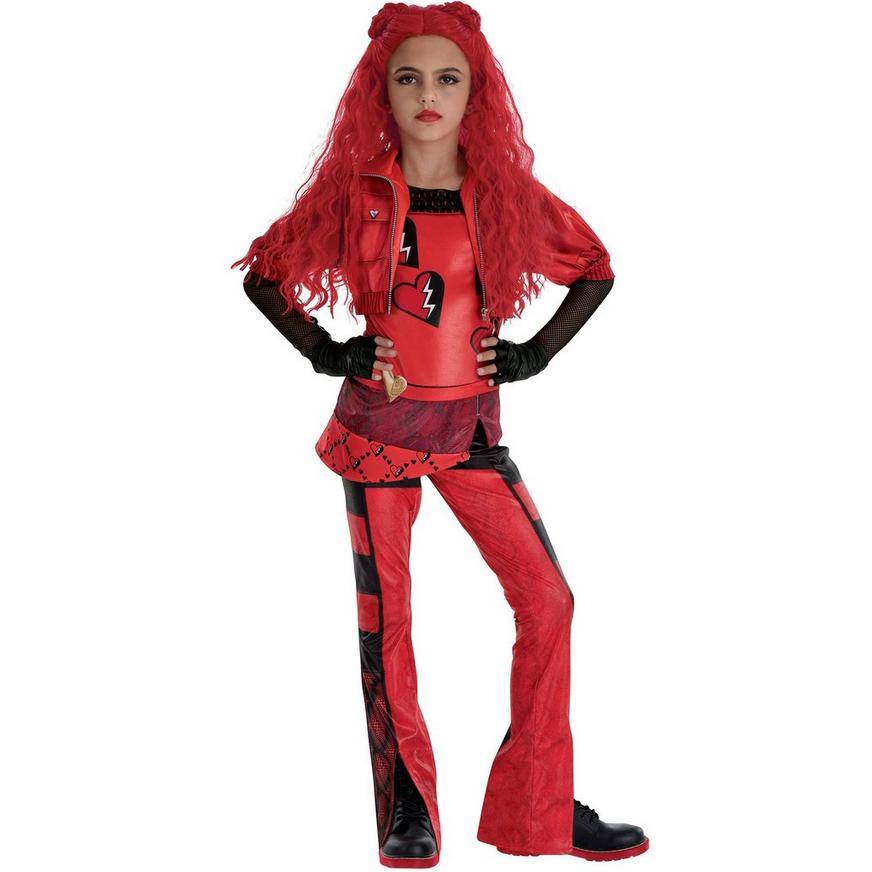 Party City Descendants 4 the Rise Of Red Kids' Red Costume (xl/multicolor)