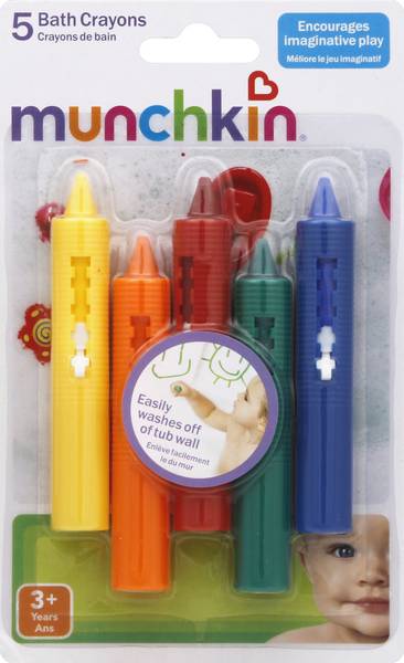 Munchkin Draw Bath Crayons (5 ct)