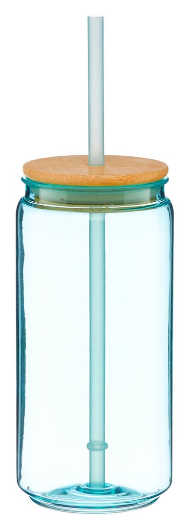 Translucent Color Tumbler With Lid & Straw 1 Ct - Assorted