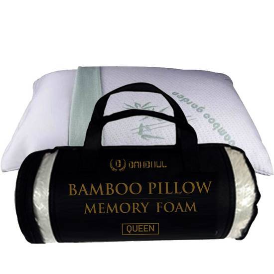 Dahdoul Textiles Bamboo Pillow Memory Foam (1 pillow) Delivery Near