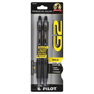 Pilot G2 1 mm Bold Premium Gel Gel Roller Pens (2 ct)