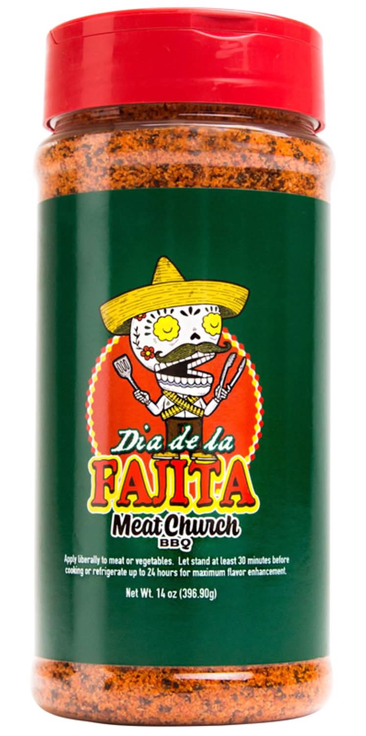 Meat Church Dia De La Fajita Seasoning Rub 14 Oz