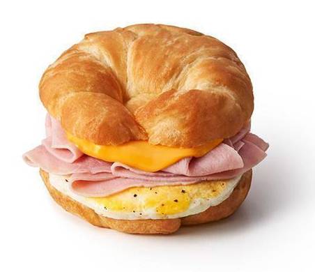 Ham, Egg and Cheese Croissant