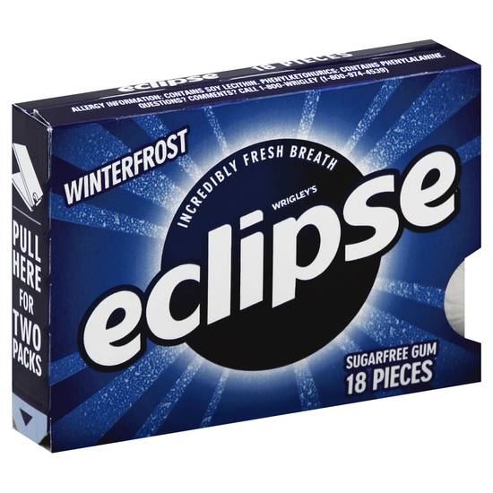 Eclipse Wrigley's Sugar Free Gum (winterfrost)