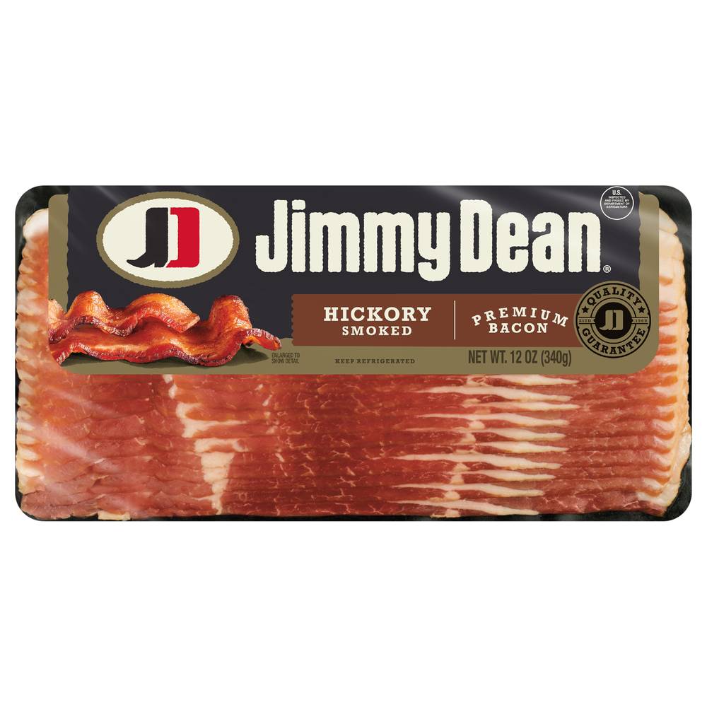 Jimmy Dean Hickory Smoked Premium Bacon (12 oz)