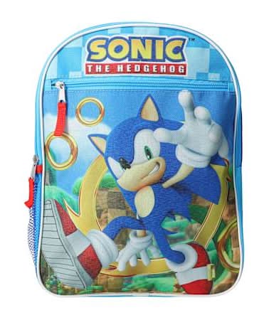 Licensed Backpack Sonic