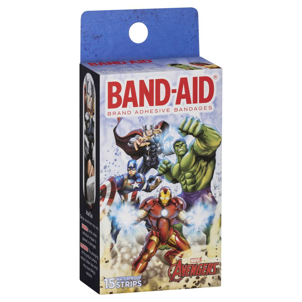BandAid Avengers Waterproof Strips Jumbo Delivery Near Me Order