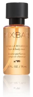 Mix:Bar Mini Hair & Body Mist Perfume, Vanilla-Bourbon (2.5 fl oz)