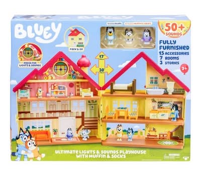 BLUEY Ultimate Lights & Sounds Playhouse Age 3+