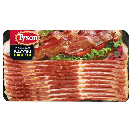 Tyson Thick Cut Hickory Smoked Bacon