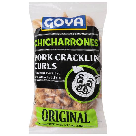 Goya Chicharrones Original Pork Cracklin' Curls (4.8 oz)