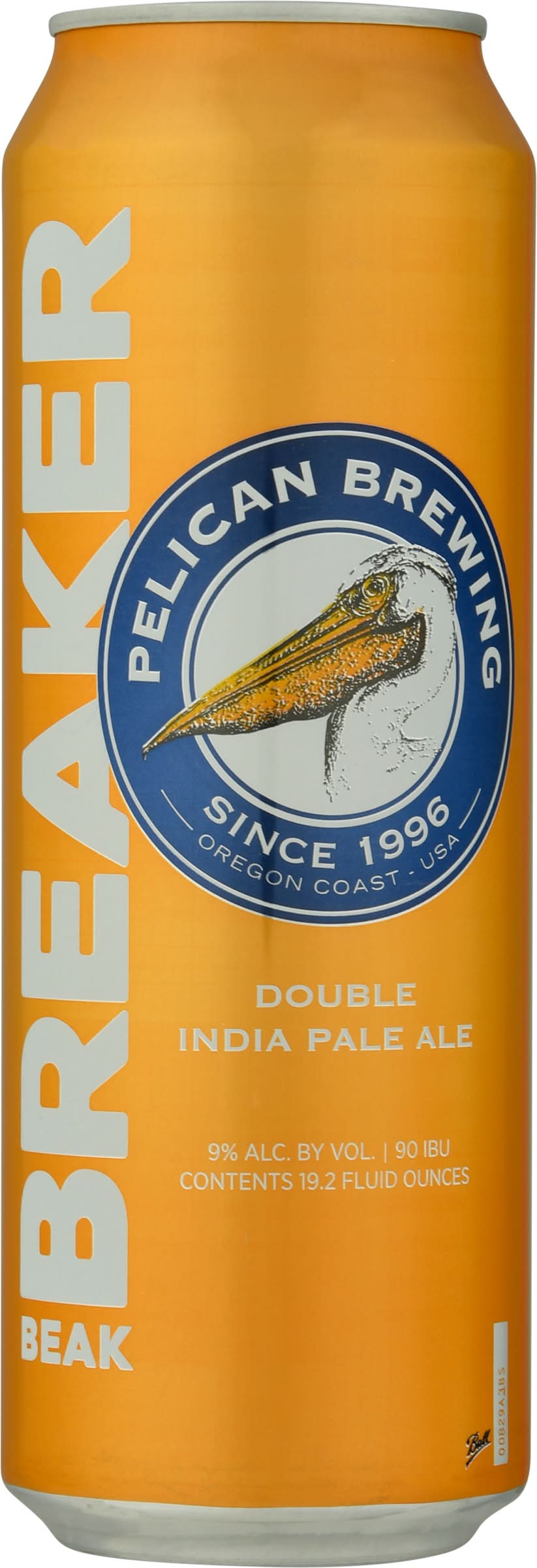 Pelican Brewing Beak Breaker Domestic Double India Pale Ale Beer (19.2 fl oz)