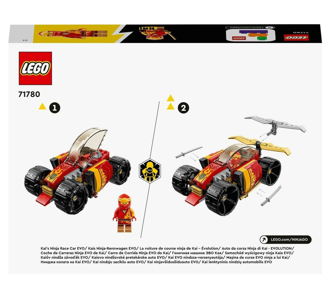 71780 - Carro de Corrida Ninja EVO do Kai
