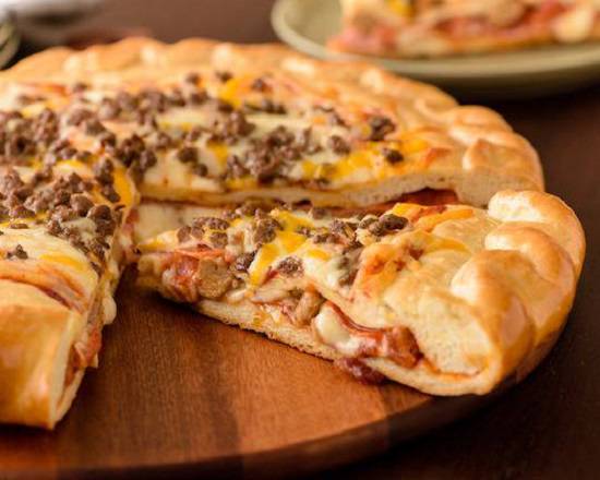 Five Meat Stuffed Pizza (Baking Required)