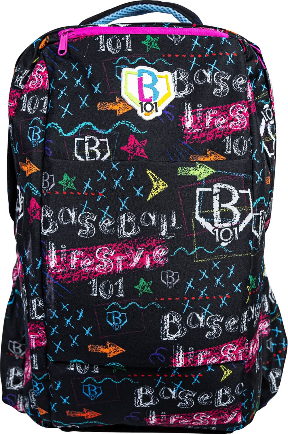 Baseball Lifestyle 101 Chalkboard Backpack (Chalkboard)