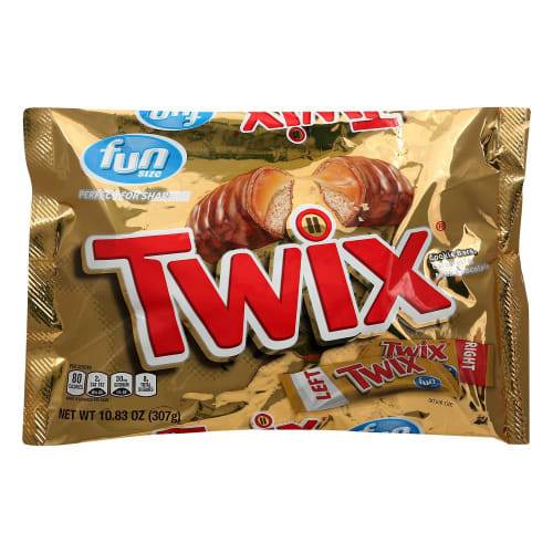 Twix · Fun Size Caramel & Milk Chocolate Cookie Bars (10.83 oz)