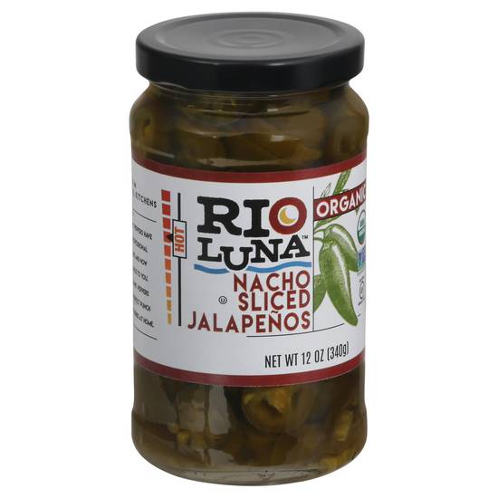 Rio Luna Organic Hot Nacho Sliced Jalapenos
