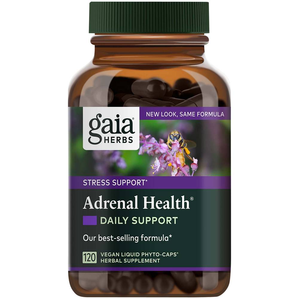Adrenal Health - Value Size (120 Vegetarian Liquid Capsules)