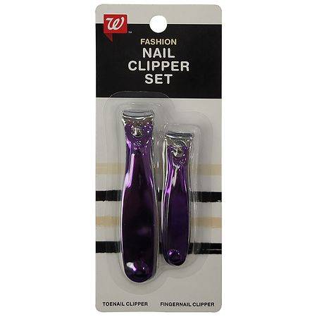 Walgreens Fashion Toenail & Fingernail Clipper Set