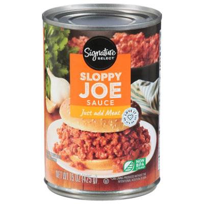 Signature Select Sloppy Joe Sauce - 15 Oz