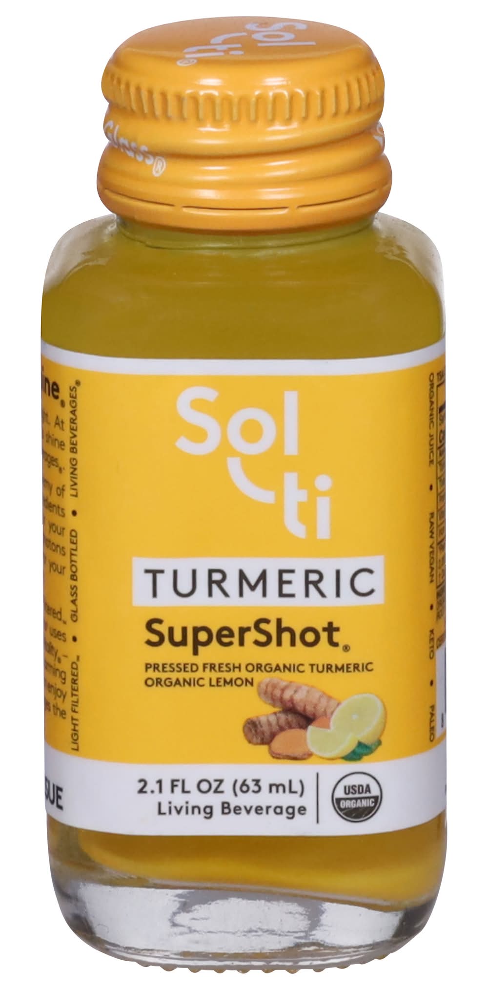 Sol-Ti Wellness Supershot, Turmeric-Lemon (2.1 fl oz)