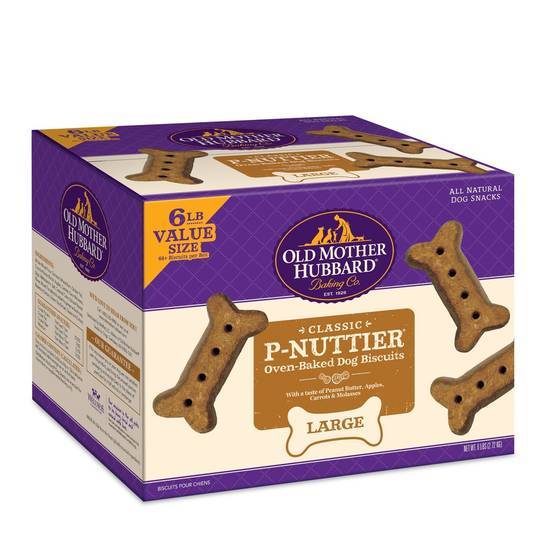 Old Mother Hubbard Classic P-Nuttier Oven-Baked Dog Biscuits (6 lbs)