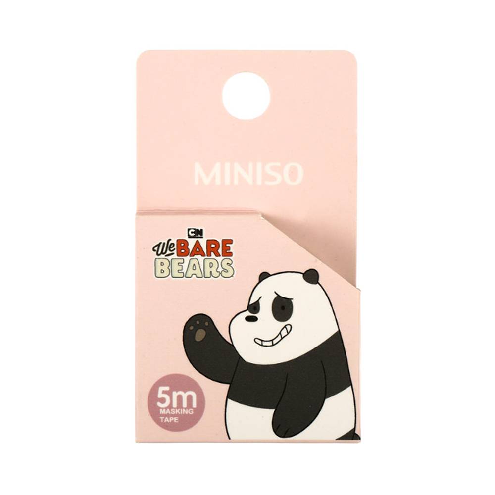Miniso cinta adhesiva we bare bears (1 pieza)