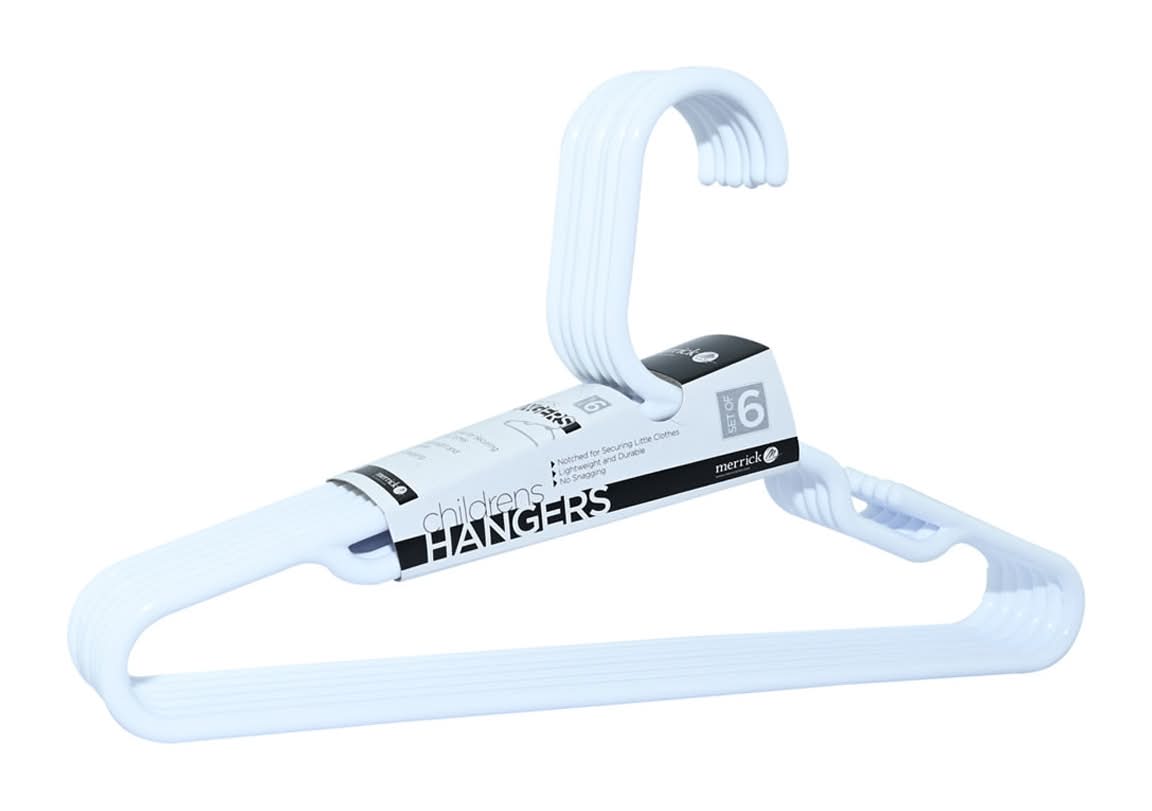 Merrick Children'S Hangers 6 Ct