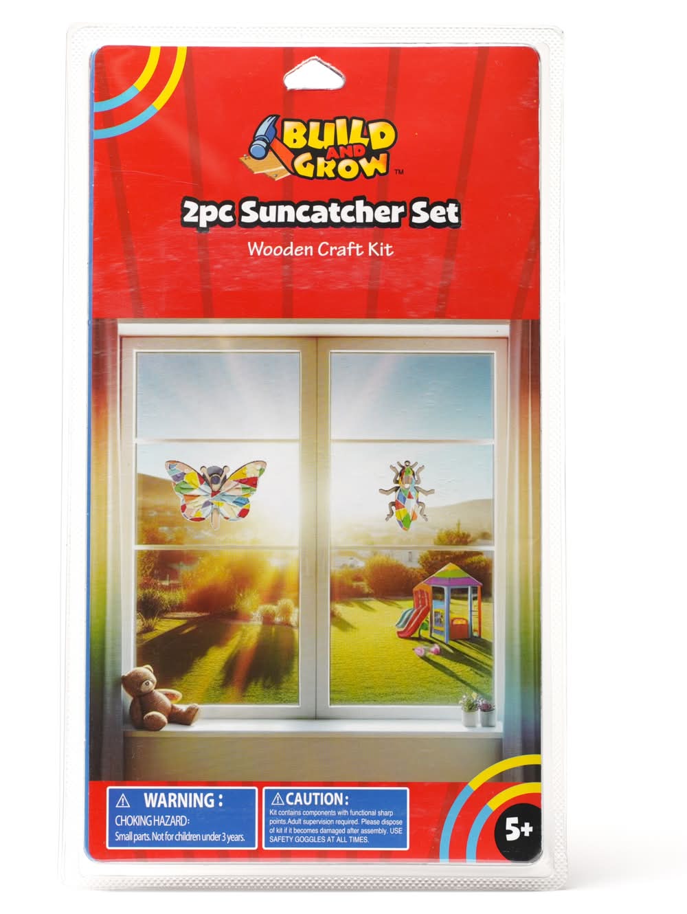 Build and Grow 2pc Summer Suncatcher Set Kid's Project Kit