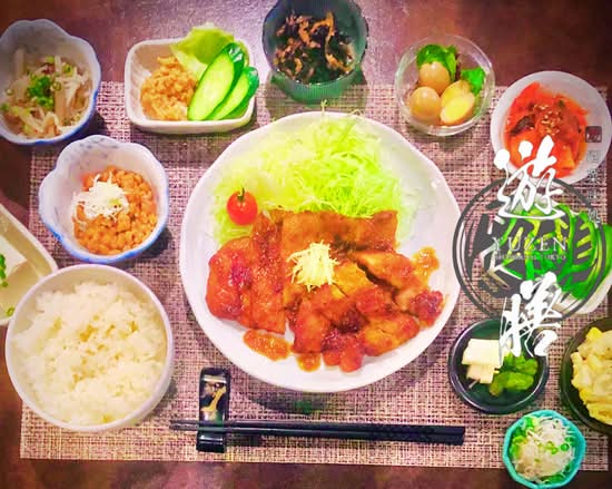 【ポークソテー】【生姜焼き】新橋 遊膳