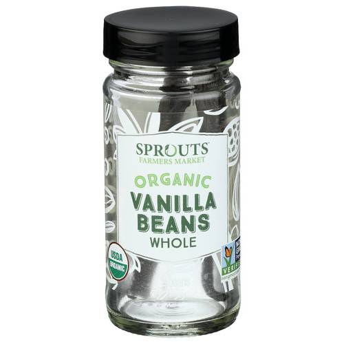 Sprouts Organic Whole Vanilla Beans