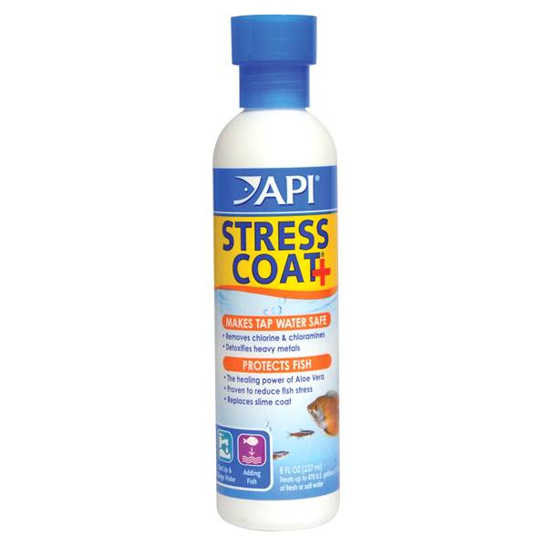 Api Stress Coat Aquarium Water Conditioner (8 oz)