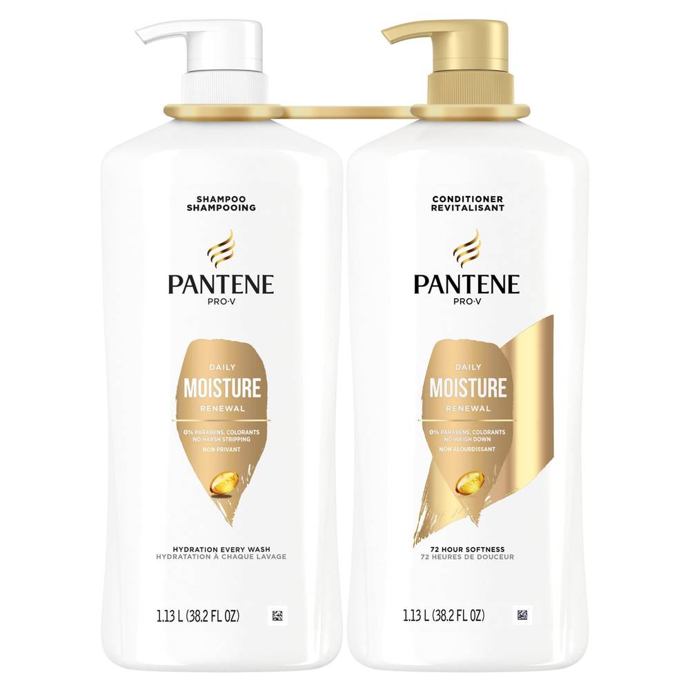Pantene Pro-V shampooing et revitalisant (2 x 1.13 L) - Pro-V shampoo and conditioner (2 x 1.13 L)