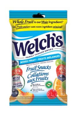 Welch's Mixed Fruit Snacks, Assorted (140 g)